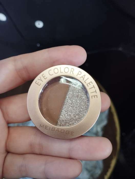 Фотография покупателя товара Профессиональная палетка теней для век, 2 цвета - Фото 1