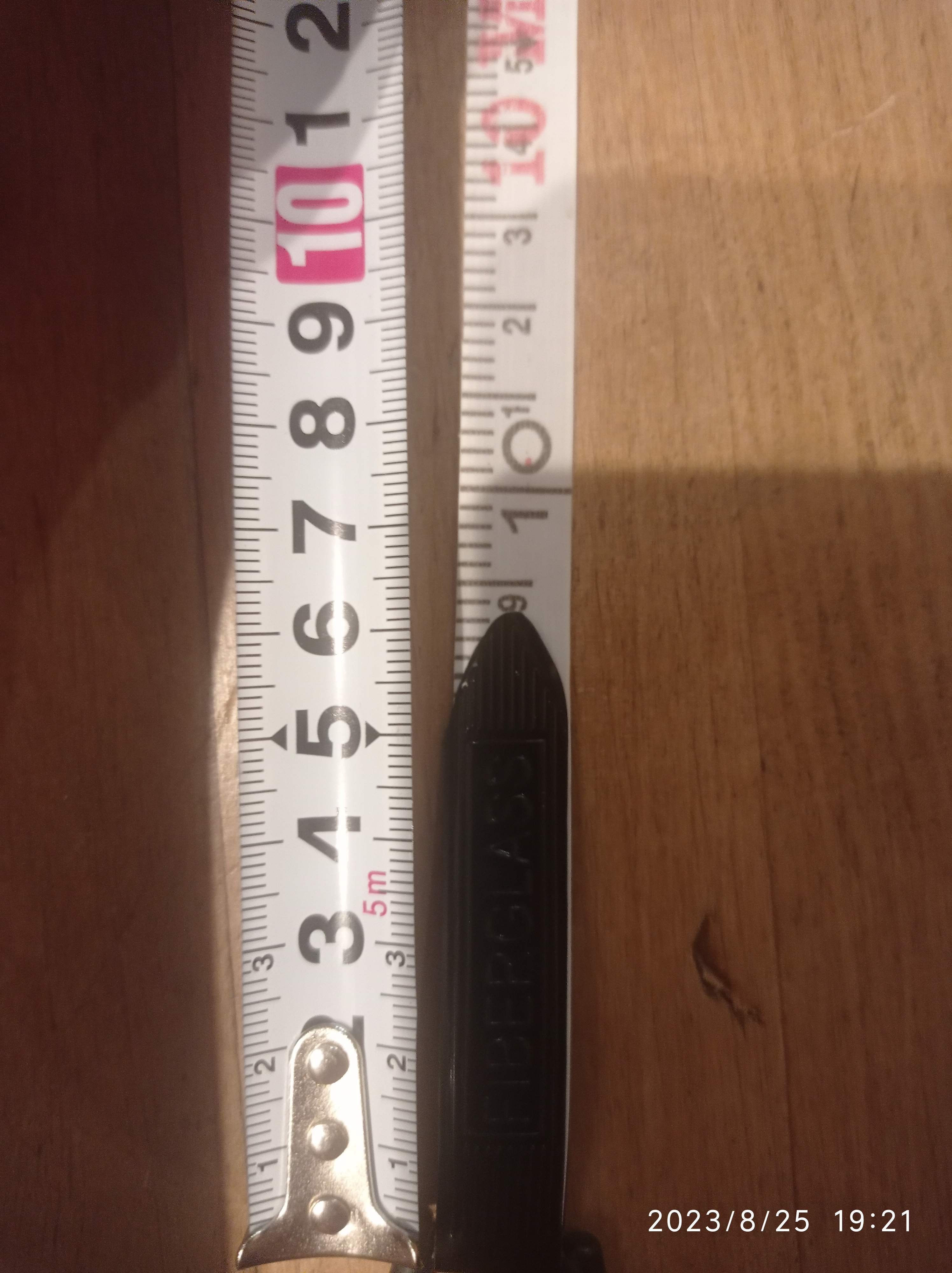 Фотография покупателя товара Рулетка геодезическая ЛОМ, фиберглассовая лента, закрытый корпус, 10 м х 13 мм - Фото 2