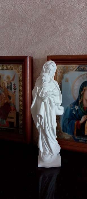 Фотография покупателя товара Фигура "Дева Мария" 15х4х4см