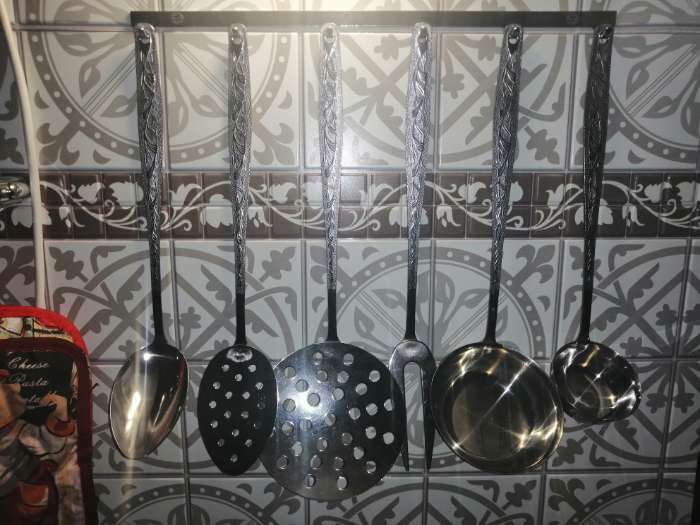 Фотография покупателя товара Кухонные принадлежности «Уралочка», длина 30 см, d=35 см, 6 предметов, нержавеющая сталь - Фото 1