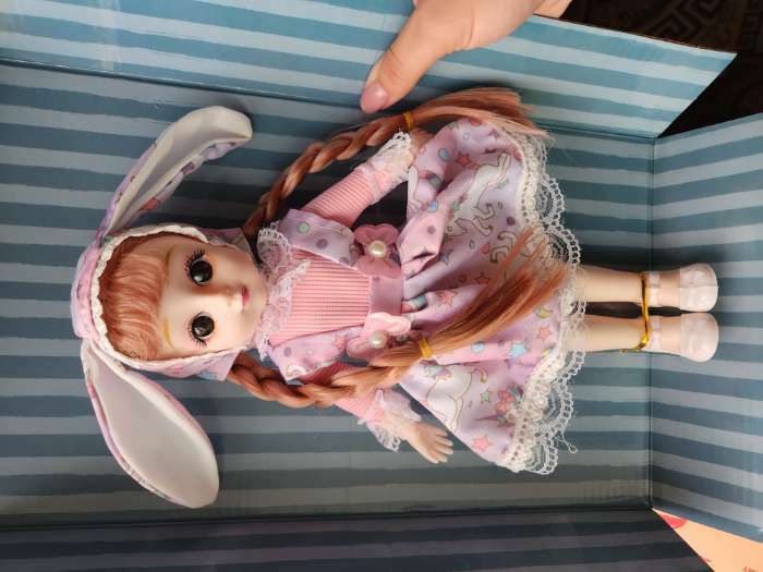 Фотография покупателя товара Кукла шарнирная «Банни», МИКС - Фото 2