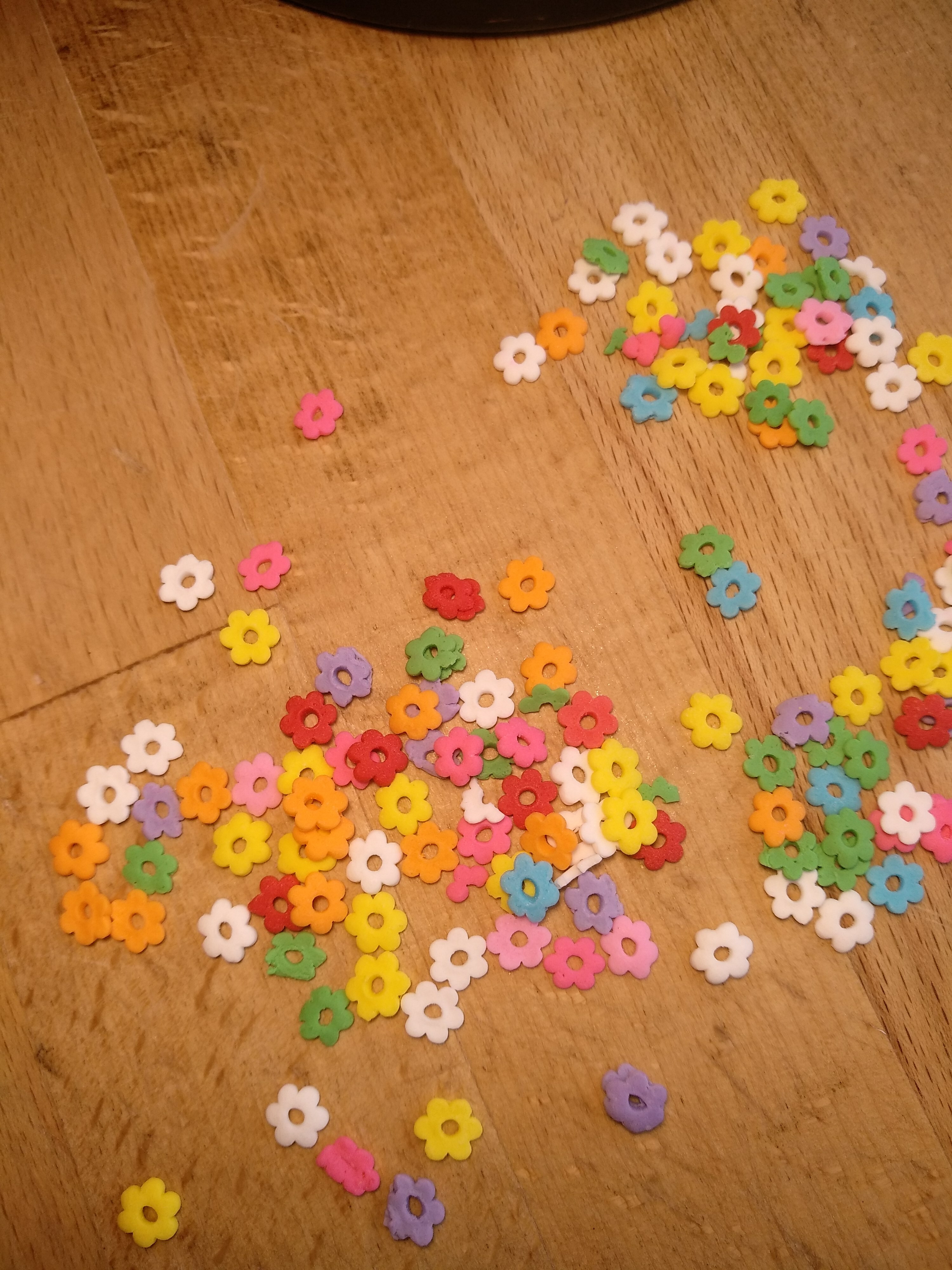 Фотография покупателя товара Кондитерская посыпка «Цветочное утро», многоцветная, 50 г - Фото 4