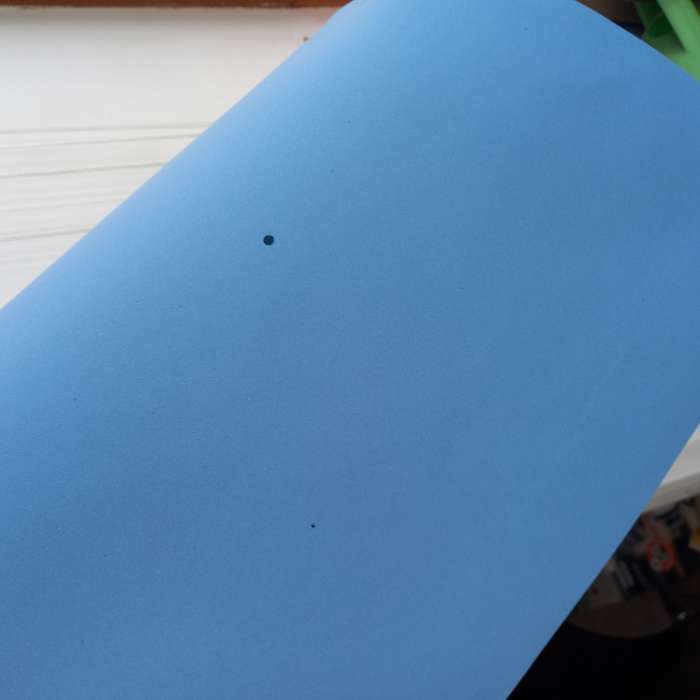 Фотография покупателя товара Фоамиран, голубой, 1 мм, 60 х 70 см - Фото 1