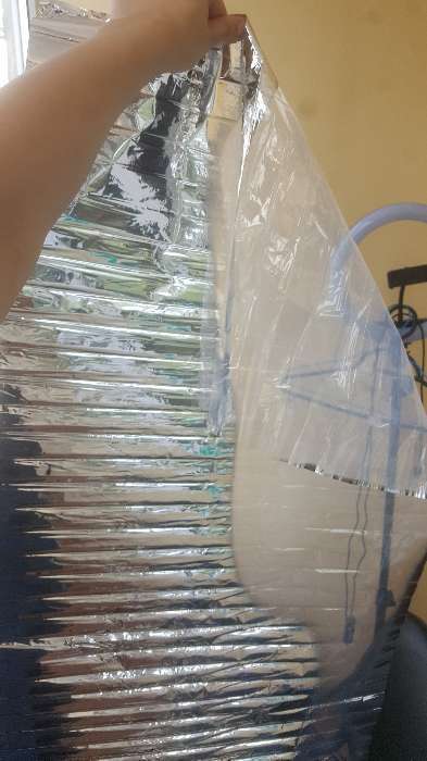 Фотография покупателя товара Пленка солнцезащитная 0,6×130 см Vikont(50), 2 полотна - Фото 3