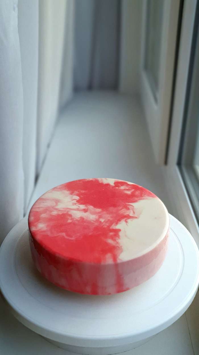 Фотография покупателя товара Форма для муссовых десертов и выпечки Доляна «Круг», силикон, 18×5 см, цвет белый