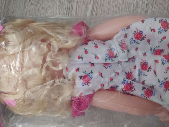 Фотография покупателя товара Кукла ростовая «Анфиса» в платье - Фото 2