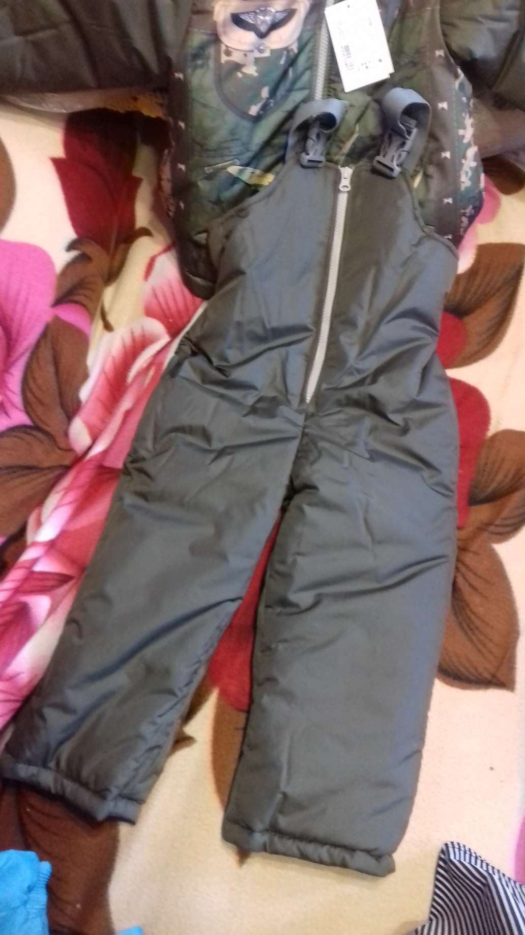 Фотография покупателя товара Комплект: куртка и полукомбинезон KAFTAN "Милитари" рост 86-92 (28), 1,5-2 года