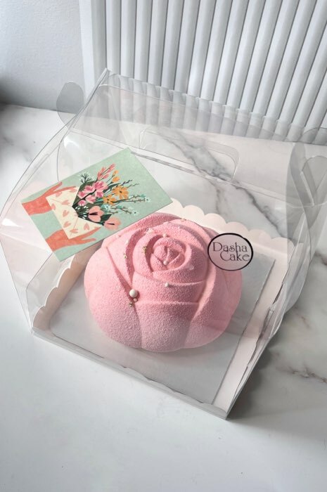 Фотография покупателя товара Форма для муссовых десертов и выпечки KONFINETTA «Роза», 17×5,5 см, цвет белый - Фото 3