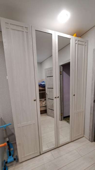 Фотография покупателя товара Шкаф для одежды и белья Sherlock 60, 1600 × 579 × 2300 мм, цвет ясень анкор светлый - Фото 1