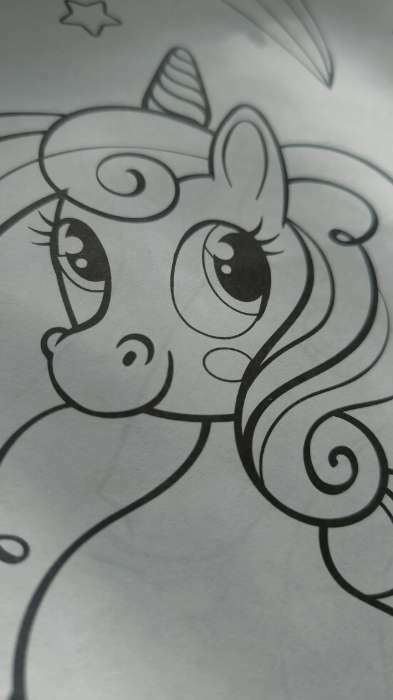 Фотография покупателя товара Раскраска для девочек «Мир пони», 16 стр., формат А4