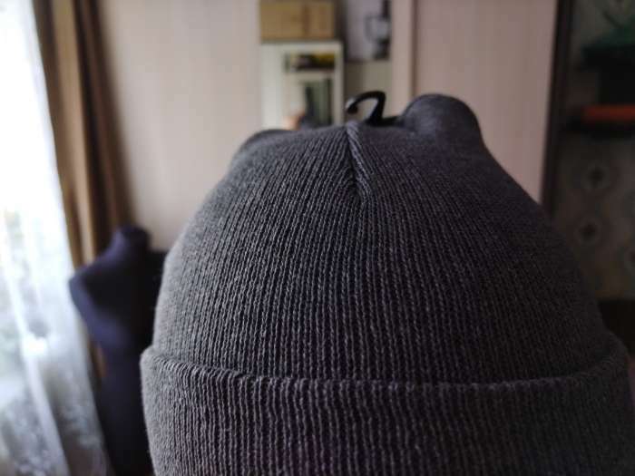 Фотография покупателя товара Шапка мужская двухслойная с отворотом, one size, цвет серый