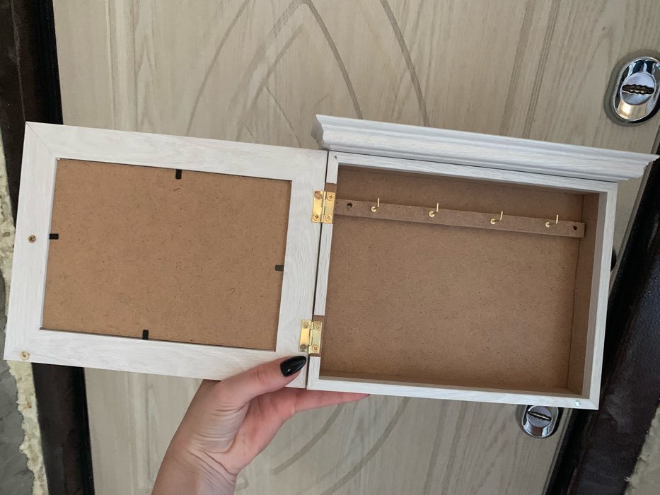 Фотография покупателя товара Ключница "Две совы" 20х26 см выбеленный дуб - Фото 5