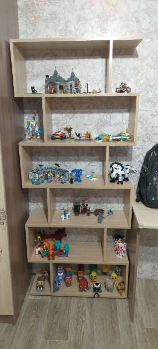 Фотография покупателя товара Стеллаж Нордик, 730х250х1750, Дуб сонома - Фото 2