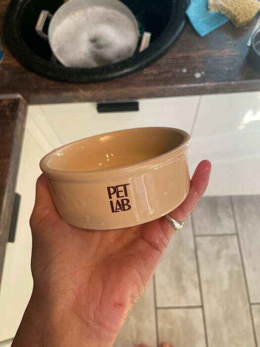 Фотография покупателя товара Керамическая миска 200 мл, бежевая - Фото 2