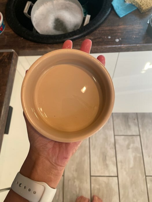 Фотография покупателя товара Керамическая миска 200 мл, бежевая - Фото 1