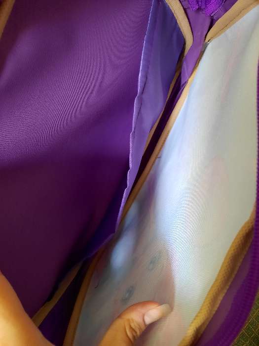 Фотография покупателя товара Папка с ручками текстильная, А4, 330 х 260 х 70 мм, Calligrata, «Маленькая мисс» - Фото 1