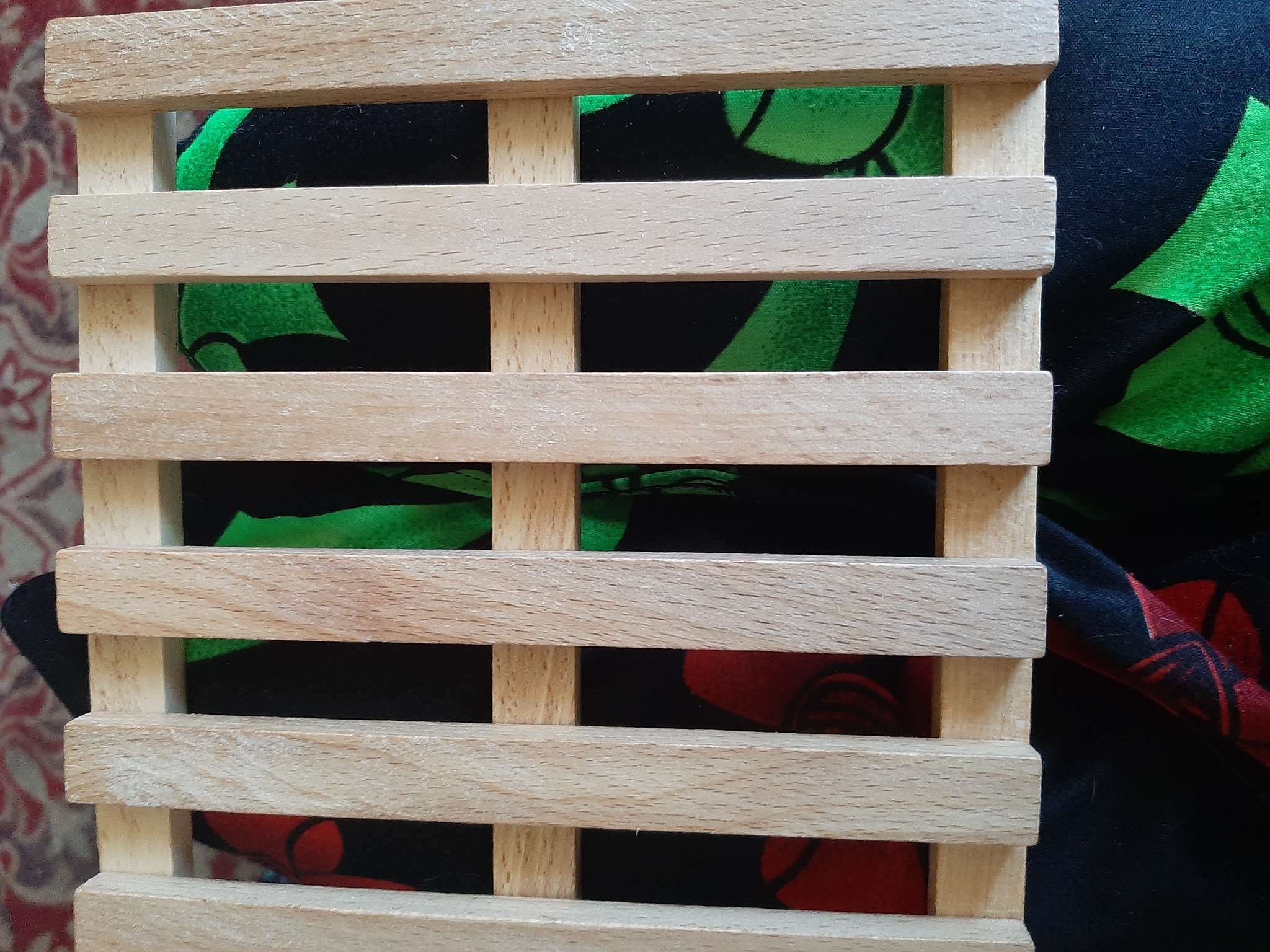 Фотография покупателя товара Подставка под горячее Доляна, 14×2 см, дерево - Фото 11