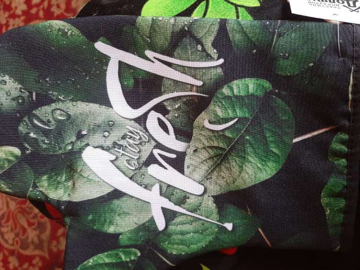 Фотография покупателя товара Варежка-прихватка «Доляна. Грин фрэш», 24×32 см, габардин, 35% хлопок, 65% п/э, ватин 250 г/м² - Фото 2