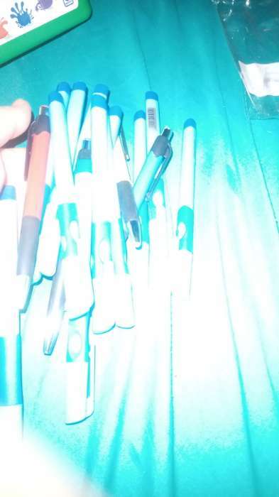 Фотография покупателя товара Набор шариковых ручек Calligrata, 4 штуки, автоматические, синий стержень, цветной корпус, резиновый упор, МИКС - Фото 5