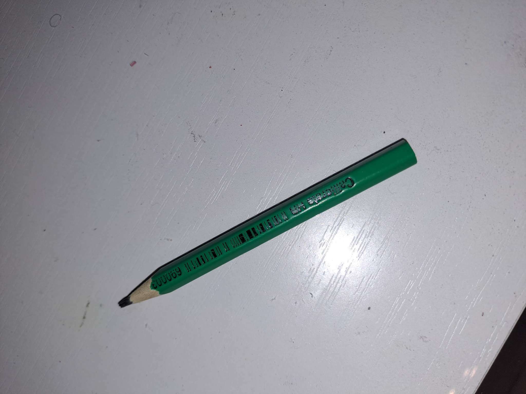 Фотография покупателя товара Карандаш чернографитный HB, Calligrata, пластиковый, зелёный