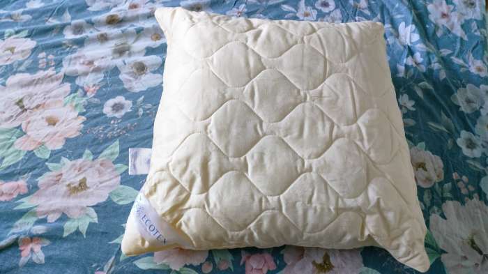 Фотография покупателя товара Подушка «Кашемир», размер 68х68 см, сатин-жаккард - Фото 1