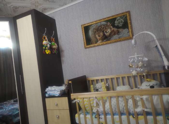 Фотография покупателя товара Кровать-трансформер «Фея 1100» слоновая кость - Фото 4