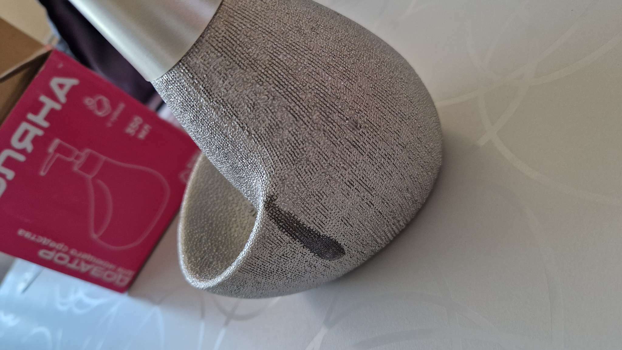Фотография покупателя товара Дозатор для моющего средства с подставкой для губки Доляна «Африка, 350 мл, цвет серый - Фото 11
