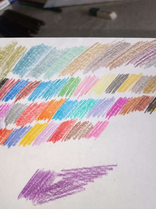 Фотография покупателя товара Цветные карандаши 48 цветов, Луч "Классика", шестигранные