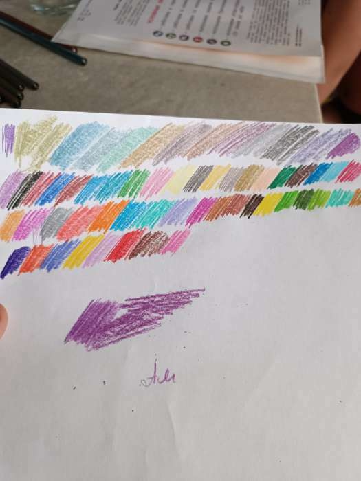 Фотография покупателя товара Карандаши художественные цветные, ЗХК "Сонет", Metallic, 12 цветов, металлик, для темной бумаги - Фото 3