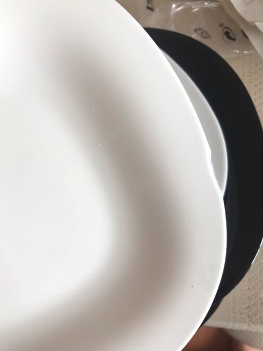 Фотография покупателя товара Сервиз столовый Luminarc Carine White&Black, стеклокерамика, 18 предметов, цвет белый и чёрный