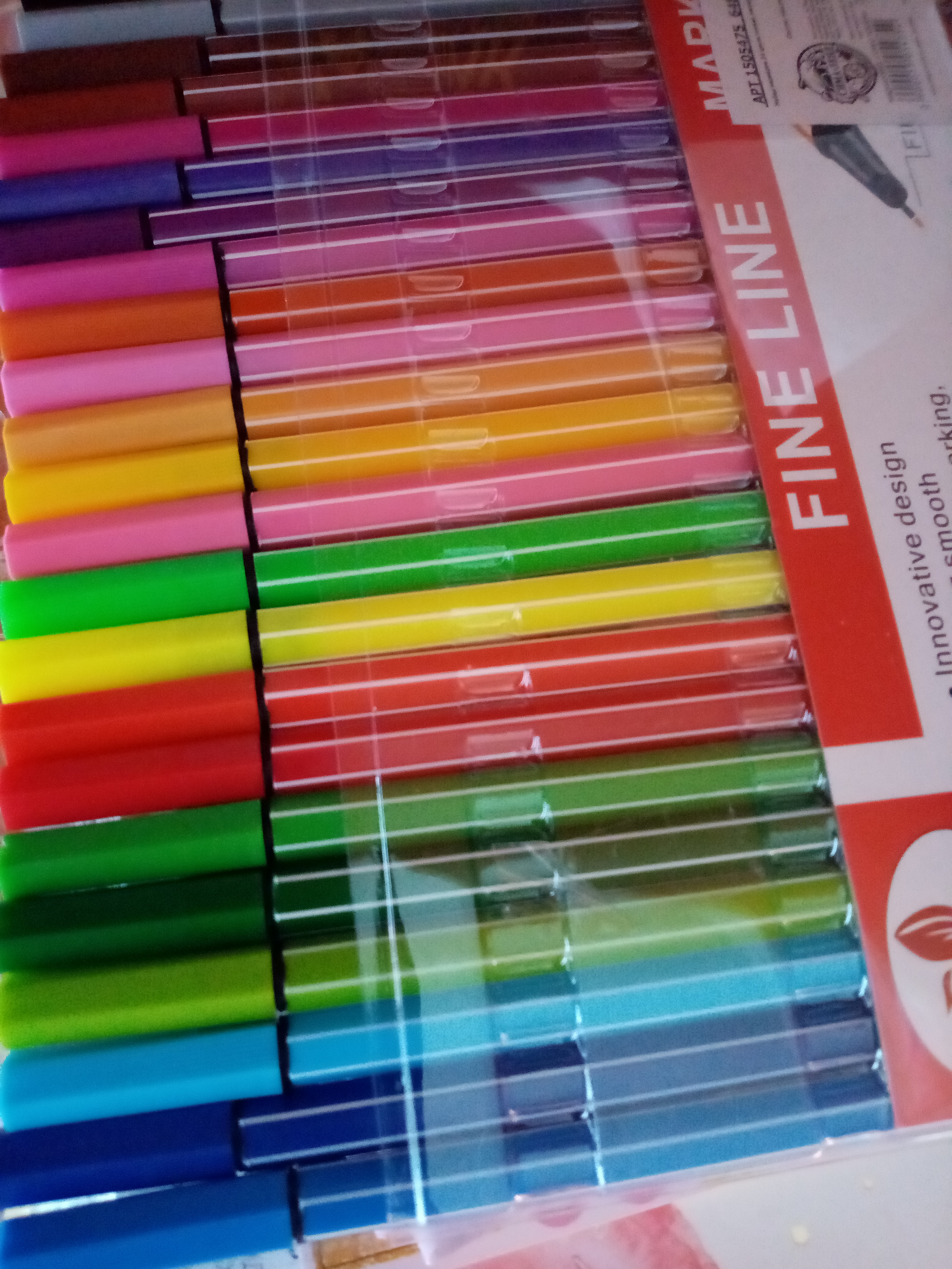 Фотография покупателя товара Набор капилярных ручек (маркеров), 0.4 мм, 24 цвета, тонкая линия - Фото 2