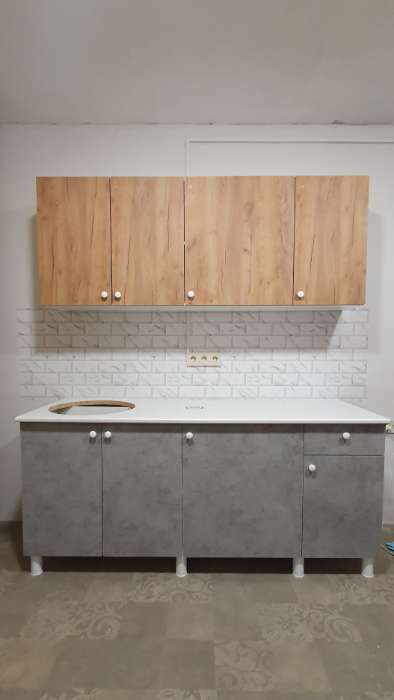 Фотография покупателя товара Кухонный гарнитур прямой «Поинт», 1500 мм, цвет белый фасад/белый корпус - Фото 37