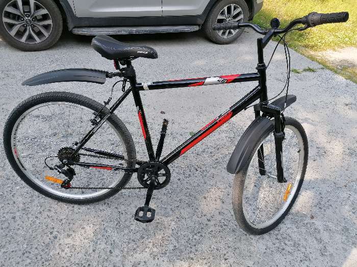 Фотография покупателя товара Велосипед 26" Foxx Mango, 2020, цвет черный, размер 20" - Фото 2