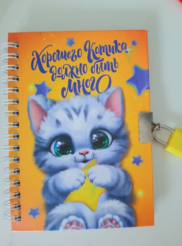 Фотография покупателя товара Записная книжка на замочке А6, 50 л. «Мой волшебный дневничок» - Фото 5