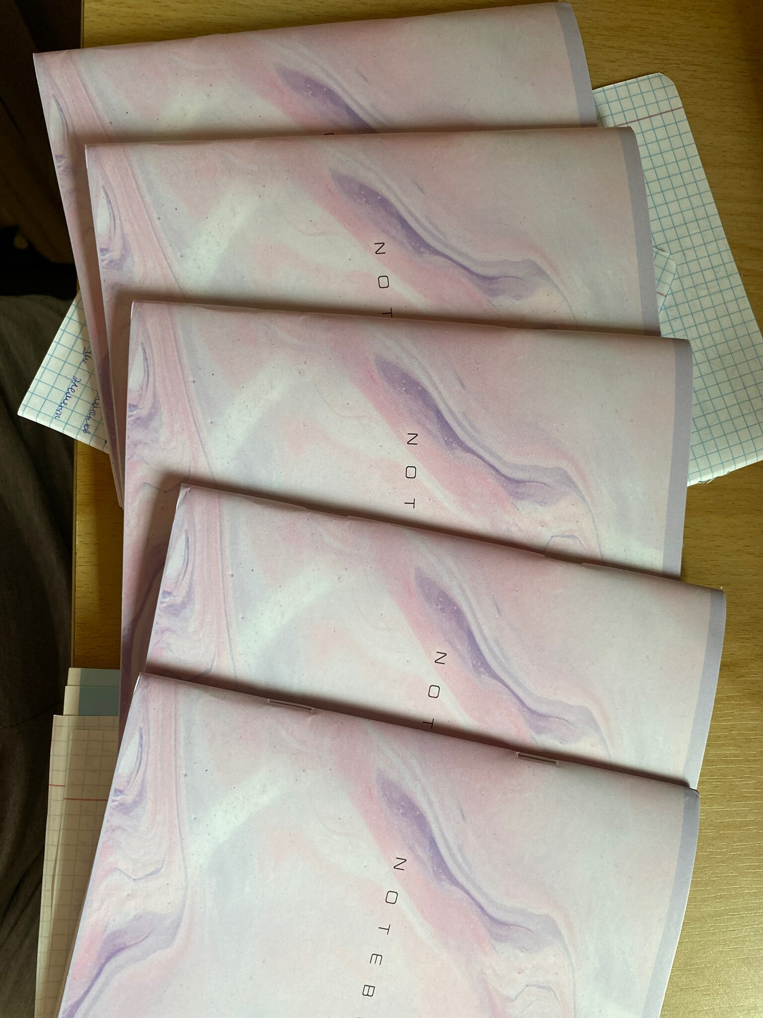 Фотография покупателя товара Тетрадь 48 листов в клетку Calligrata "Мрамор", обложка мелованная бумага, блок №2, белизна 75% (серые листы), МИКС - Фото 3