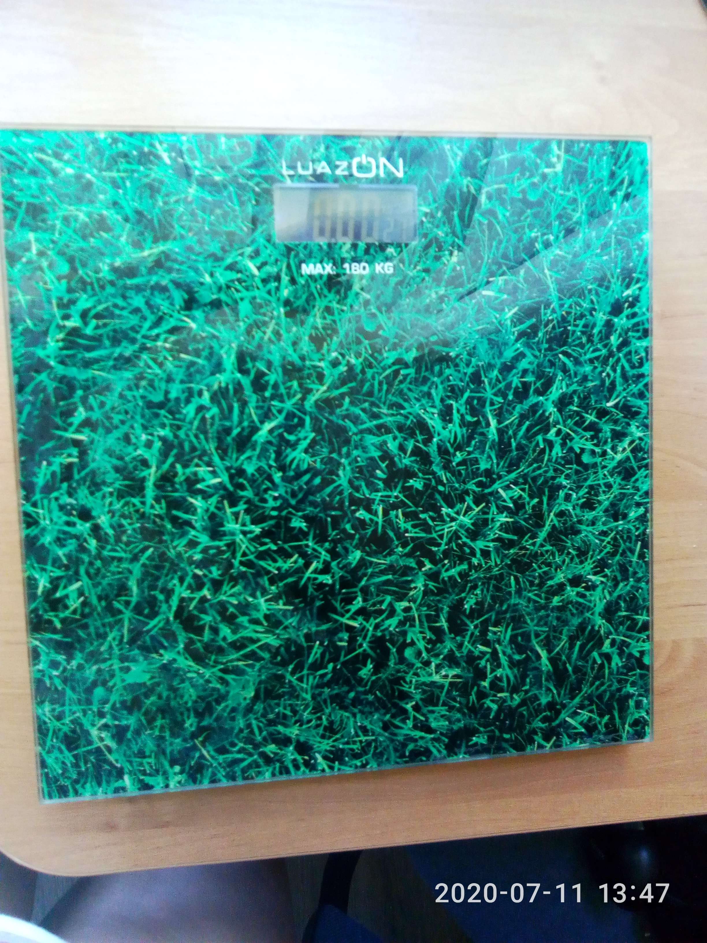 Фотография покупателя товара УЦЕНКА Весы напольные LuazON LVE-009, электронные, до 180 кг - Фото 1