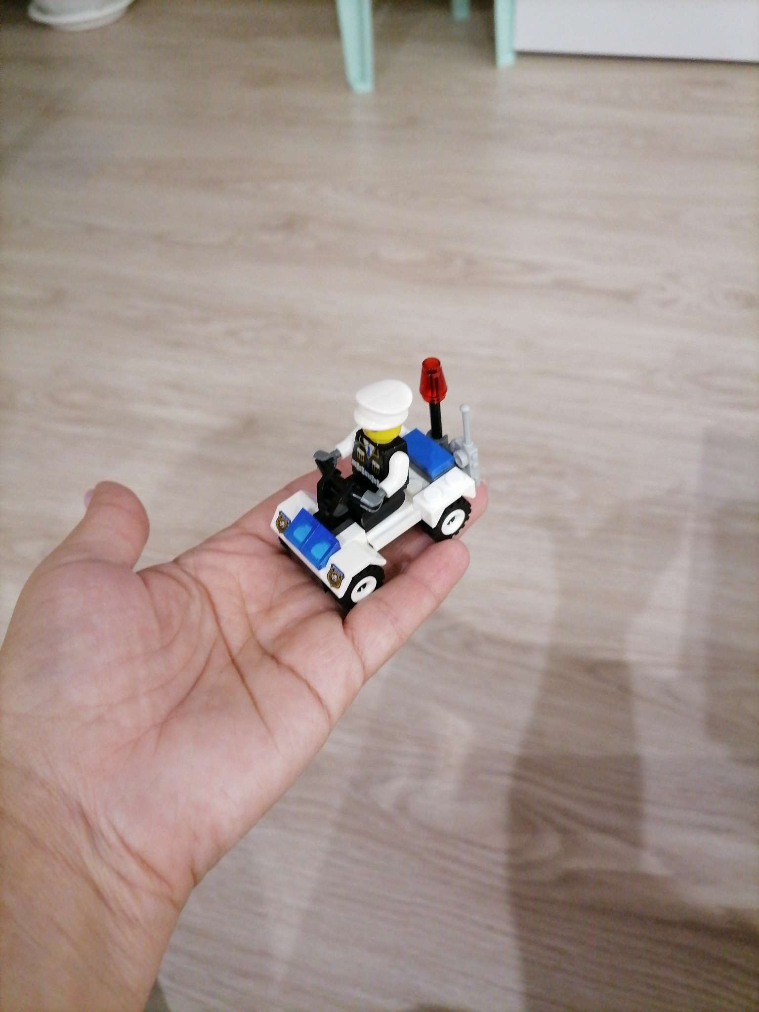 Фотография покупателя товара Конструктор Полиция «Внедорожник», 27 деталей - Фото 7