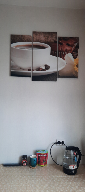 Фотография покупателя товара Картина модульная на подрамнике "Кофе" 2шт-25,5*50,5см, 30,5*60см, 60х100 см - Фото 3
