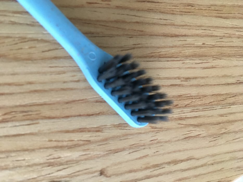 Фотография покупателя товара Зубная щетка мягкая, в тубе, синяя - Фото 1