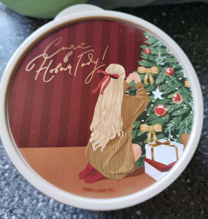 Фотография покупателя товара Ланч - бокс круглый «Новогодние мечты сбываются», 500 мл - Фото 8