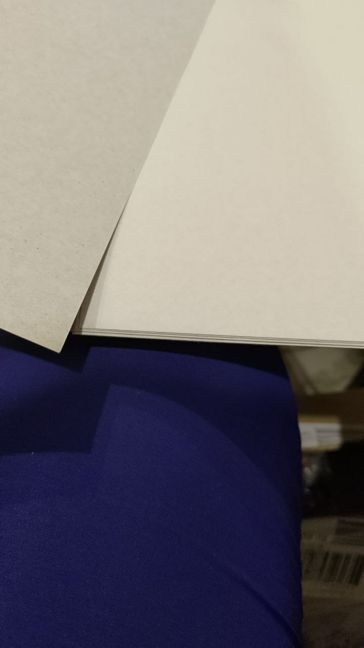 Фотография покупателя товара Картон белый А4 8 листов Calligrata, немелованный, картонная обложка - Фото 15