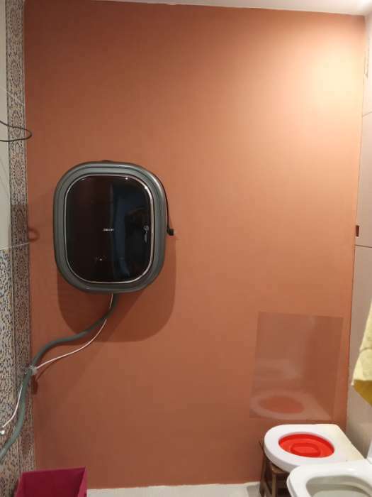 Фотография покупателя товара Краска водно-дисперсионная для стен и потолков моющаяся белая 3кг - Фото 4