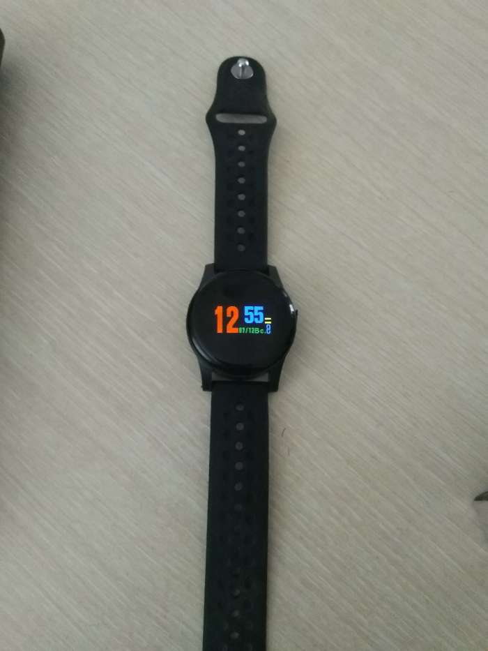 Фотография покупателя товара Смарт-часы Smarterra ZEN, 1.3", TFT, IP67, Android, iOS, Bt4.0, 130 мАч, чёрные