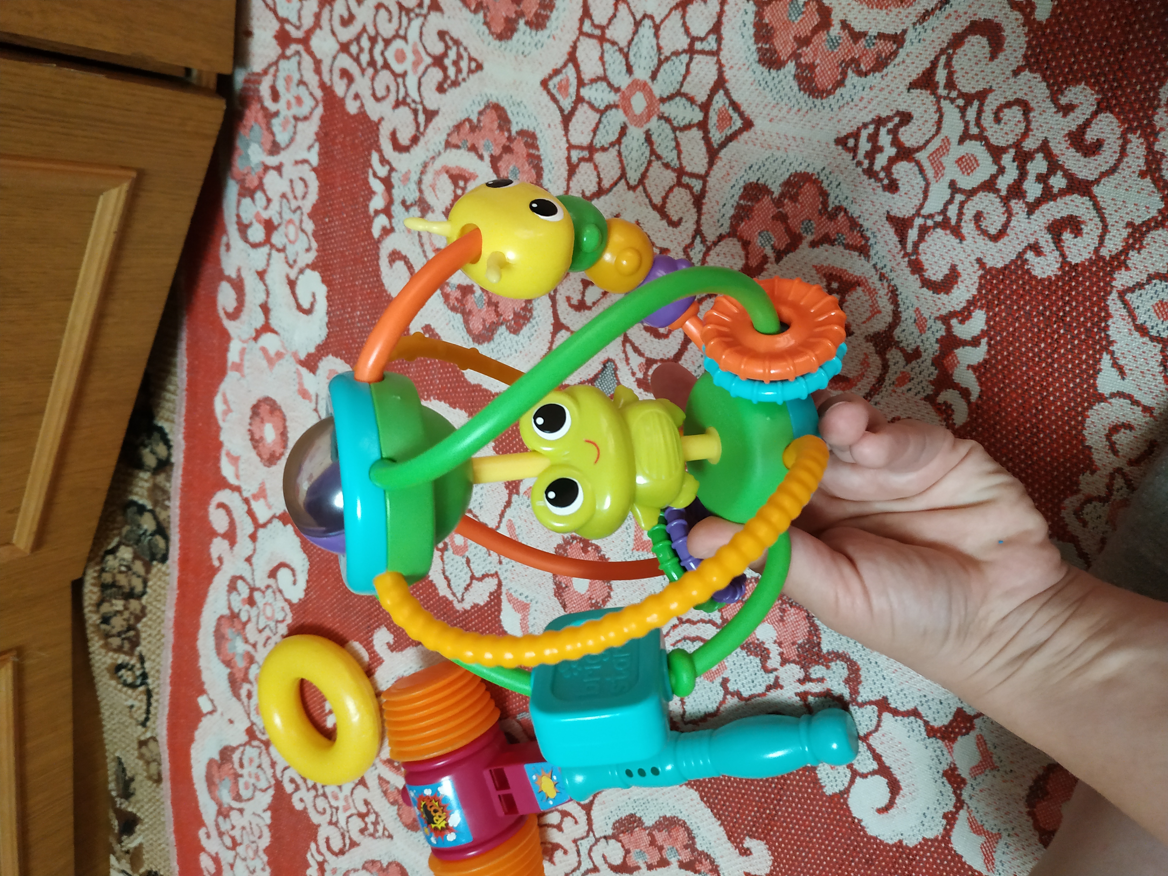 Фотография покупателя товара Развивающая игрушка «Логический шар» - Фото 1