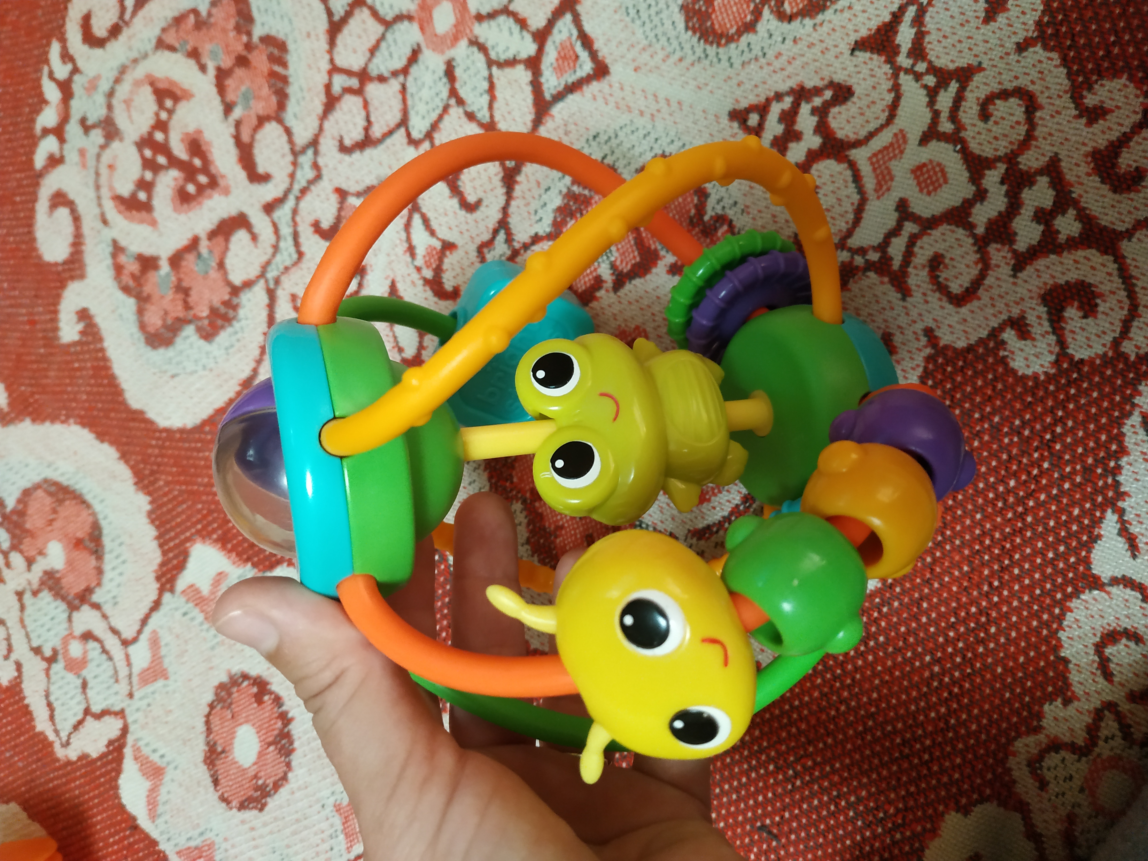 Фотография покупателя товара Развивающая игрушка «Логический шар» - Фото 2