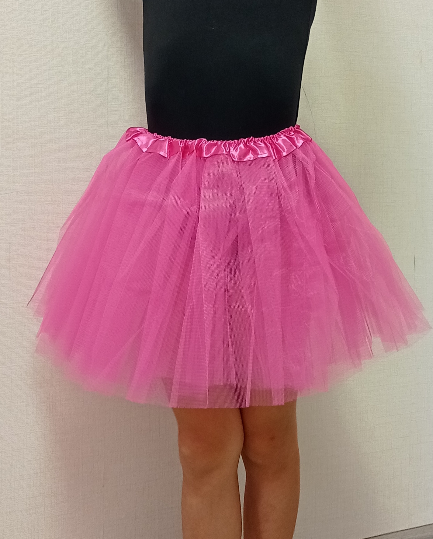Фотография покупателя товара Карнавальная юбка трёхслойная 4-6 лет, цвет розовый - Фото 1