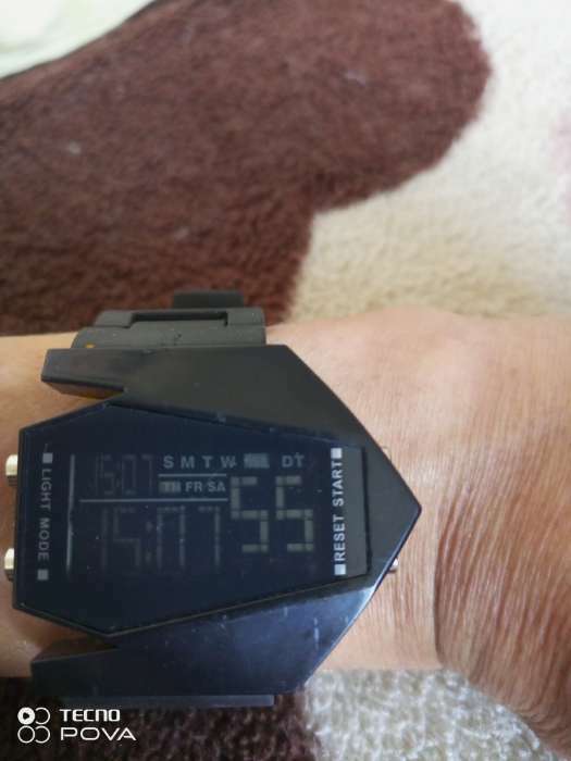 Фотография покупателя товара Часы наручные электронные, будильник, 3 АТМ, d-4.9 см, камуфляж - Фото 3