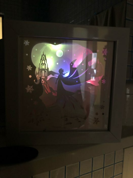 Фотография покупателя товара Набор для творчества «Многослойный ночник» волшебный, Холодное сердце, Disney - Фото 1