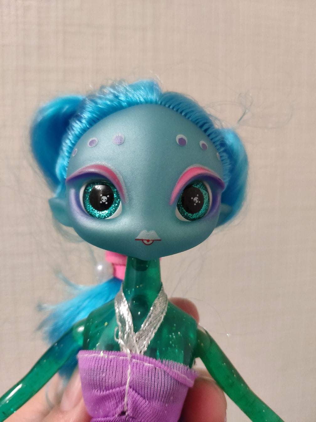 Фотография покупателя товара Кукла «Инопланетянка» цвета МИКС - Фото 2