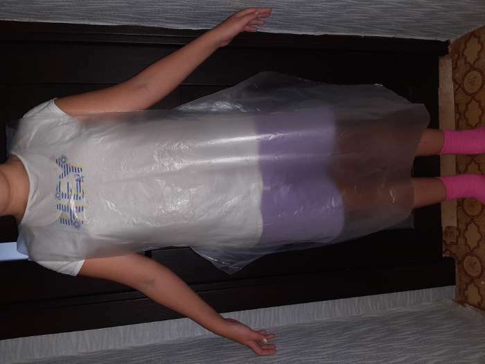 Фотография покупателя товара Фартуки одноразовые ПНД, 108×70 см, плотность 19-21 мкм, 100 шт./уп - Фото 1